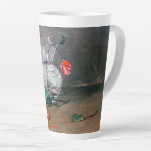 Tasse Latte Taza De Café Latte Bodegón