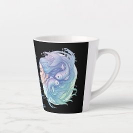 Tasse Latte Taza Lady Piscis – Mística en cada sorbo