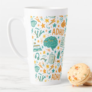 Tasse Latte TDAH : Magnifiquement distrait