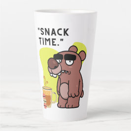 TASSE LATTE TEMPS DE SNAK ! - FUNNY-ANIMAL- COFFEE-COOKIES