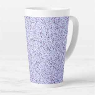 Tasse Latte Texture de béton pastel violet