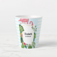 Thème Tropical Flamant rose Rose Cute
