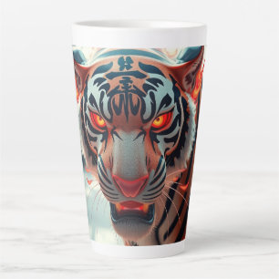 Tasse Latte Tigre Sauvage