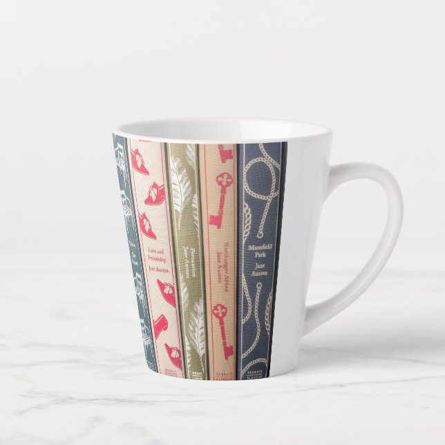 Tasse Latte Time to read Jane Austen  (Droite)