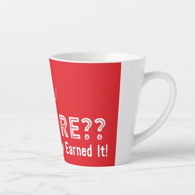 Tasse Latte tôle (Droite)