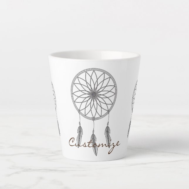 Tasse Latte Tonneau de rêve Thunder_Cove (Devant)