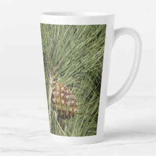 Tasse Latte Torrey Pine gros plan Californie botanique