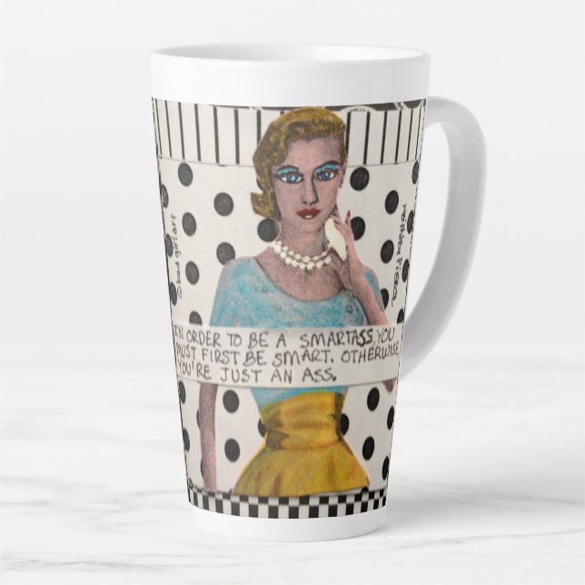 Tasse Latte Toulon en latte (Angle droit)