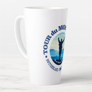 Tasse Latte Tour du Mont Blanc (V)