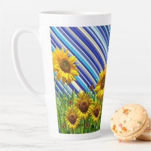 Tasse Latte Tournesol en latte