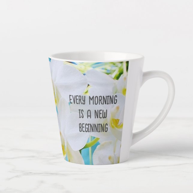 Tasse Latte Tous les matins (Droite)