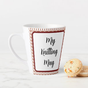 Tasse Latte Tricot humoristique