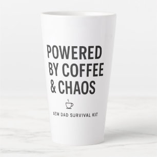 Tasse Latte Trousse de Survie pour Nouveaux Papas 'Alimenté pa