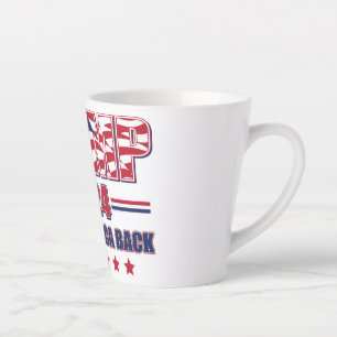 Tasse Latte Trump 2024 : Reprendre l'Amérique