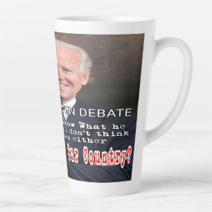 Tasse Latte Trump et Biden