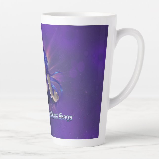 Tasse Latte TSDS : Queen Irana Delphi Book Cover Art (Droite)