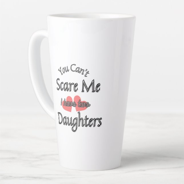Tasse Latte Tu ne peux pas me faire peur (Angle gauche)