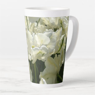 Tasse Latte Tulipes blanches