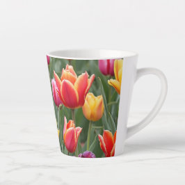 Tasse Latte Tulipes néerlandaises