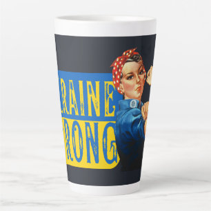 Tasse Latte Ukraine Rosie forte le Riveter