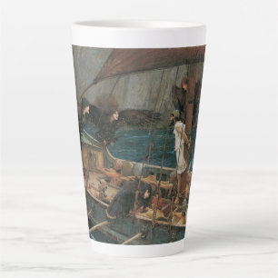 Tasse Latte Ulysse et les sirènes par JW Waterhouse