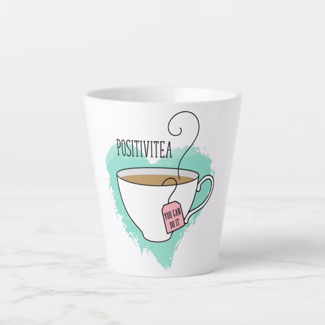 Tasse Latte Un cadeau pour un diplôme, un nouvel emploi (Devant)