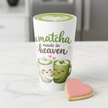 Un Matcha Fait au Ciel Mignon Drôle Pun