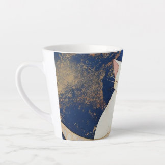 Tasse Latte Une gorgée à facettes pourries