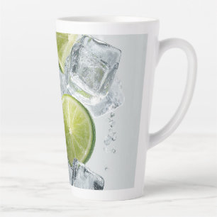 Tasse Latte Une journée rafraîchissante de milieu d'été 001
