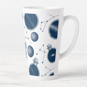 Tasse Latte Univers dans une bouteille