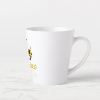 Tasse Latte Vache de tournesol