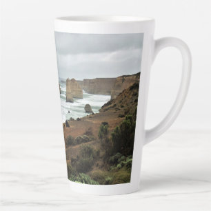 Tasse Latte Vagues contre le temps - Great Ocean Road