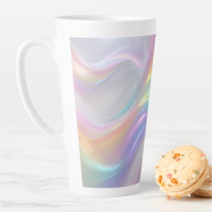 Tasse Latte Vagues de Lumière