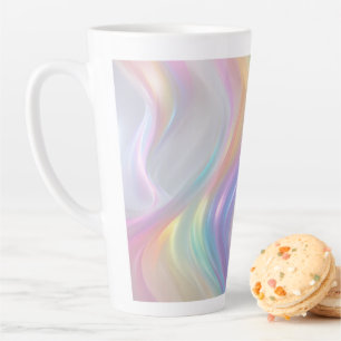 Tasse Latte Vagues de Lumière