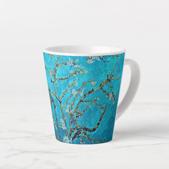 Tasse Latte Van Gogh - Fleurs d'amandes,  (Angle droit)