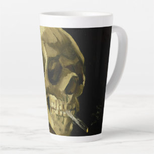 Tasse Latte Van Gogh Fumer du squelette