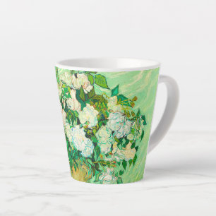 Tasse Latte Van Gogh White Roses