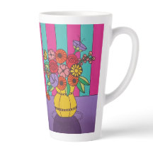 Vase jaune