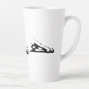 Tasse Latte Veille nocturne, respiration facile
