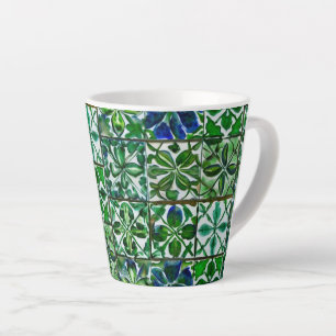 Tasse Latte Veranda Verde