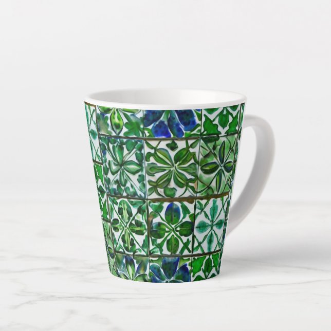 Tasse Latte Veranda Verde (Angle droit)