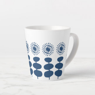Tasse Latte Véritable Bleu Sunny Styles