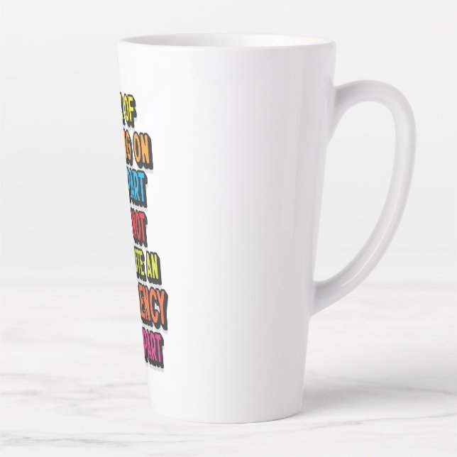 TASSE LATTE VERNIS DE PLANNING (Droite)