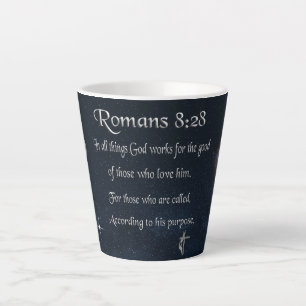 Tasse Latte verset de la Bible