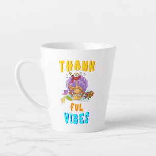 Tasse Latte Vibes de remerciement