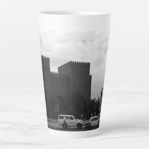 Tasse Latte Vintage Iraq Baghdad museum 1970 Coaster