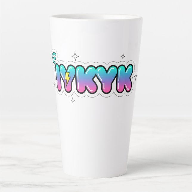 Tasse Latte ViralVibes Collection (Devant)