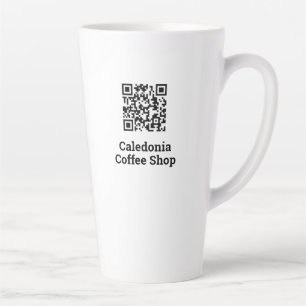 Tasse Latte Votre conception de code QR