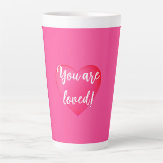 Tasse Latte Vous êtes adoré Latte de café