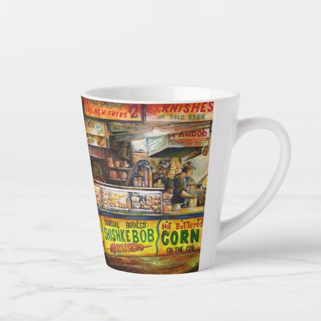 Tasse Latte Vous ne pouvez pas rivaliser avec cela (Droite)